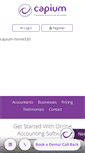 Mobile Screenshot of capium.com